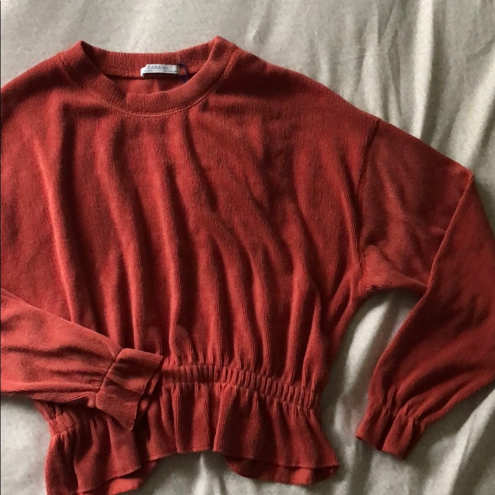Rose Zara Basic Sweater - image 1